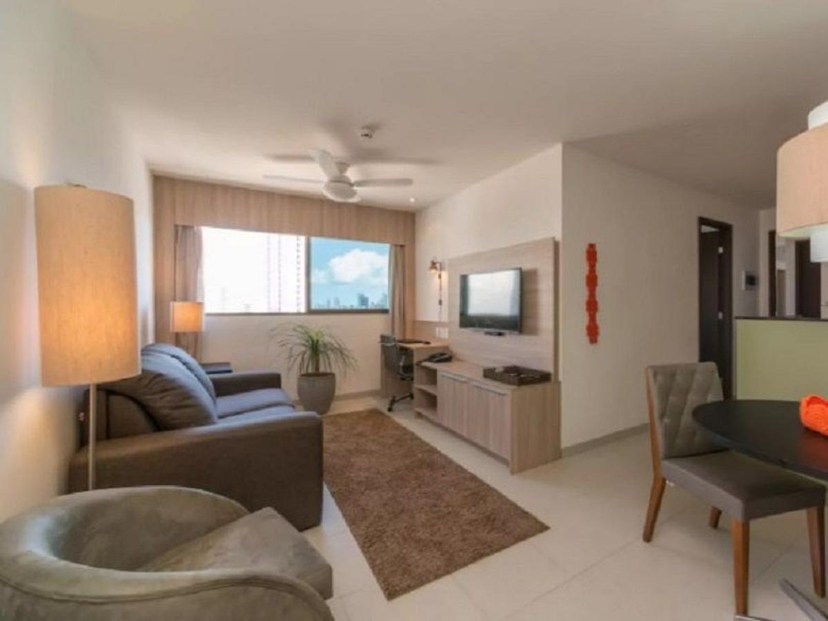 Excelente Flat Em Boa Viagem 2 Quartos Beach Class Ideal Para Familia Ou Viagens De Negocio Nob1804 Recife Exterior photo